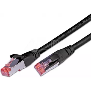 Câble patch Cat6 S/FTP PIMF Wirewin, LSOH, noir, RJ45 PKW-PIMF-KAT6 2.0 SW