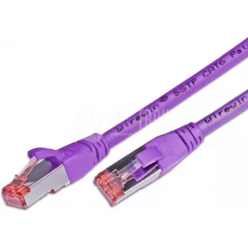 Câble de brassage Wirewin PKW-PIMF-KAT6 5.0 VT Cat6 S/FTP, 5 m, violet