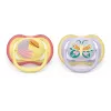 Sucette Philips Avent Ultra Air 0-6 mois, lot de 2, bleu et vert