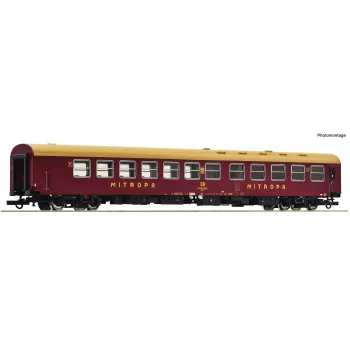 Roco 6200119 voiture-restaurant H0 MITROPA de la DR, époque IV, rouge/beige, 282 mm, DC