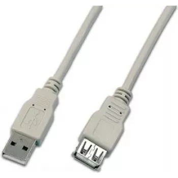 Câble de rallonge USB Wirewin USB A-A MF 3.0 GR 3 m USB 2.0 gris