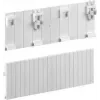 Plaque de recouvrement de connecteur Eaton 217240 ZSD-ABDK/45/P, 45 mm, blanc polaire