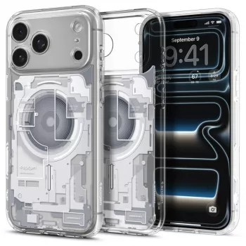 SPIGEN Ultra Hybrid MagSafe iPhone 17 Pro / 18 Pro Zero One blanc