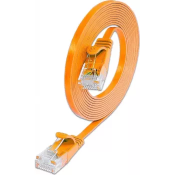 Câble patch Ethernet Slim Cat.6 Wirewin U/UTP 1 m orange PKW-SLIM-KAT6 1.0 OR