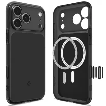 SPIGEN Ultra Hybrid T MagSafe iPhone 17 Pro / 18 Pro noir mat