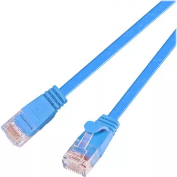 Câble patch SLIM Cat.6 U/UTP Wirewin 1,5 m bleu PKW-SLIM-KAT6 1.5 BL