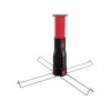 Embout mandrin multifonction Runpotec pour dérouleur de câbles XBOARD, acier inoxydable, diamètre 72 mm, hauteur 196 mm (20696)