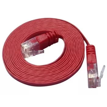 Câble patch SLIM Wirewin Cat.6 U/UTP 20 m rouge PKW-SLIM-KAT6 20.0 RT
