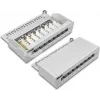 Wirewin 8-Port Cat6 Shielded Desktop Patch Panel with LSA+ Termination (DVP-TRIO-K6 8)