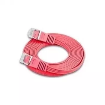 Câble patch Ethernet Slim Cat6 U/FTP Wirewin Triotronik PKW-STP-SLIM-KAT6 2.0 RT, RJ45 mâle vers mâle, 10/100/1000Base-T(X), noir