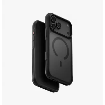 Coque de charge MagClick UNIQ Veren pour iPhone 18 Pro Max / 17 Pro Max, Smoky Frost