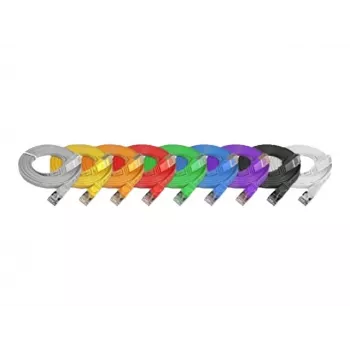 Câble de raccordement Slim Cat6 U/FTP plat Wirewin, violet, 15 m PKW-STP-SLIM-KAT6 15.0 VT