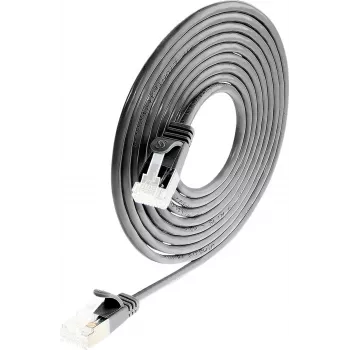 Câble de raccordement slim Wirewin U/FTP Cat 6a noir 7,0 m PKW-LIGHT-STP-K6A 7.0 SW