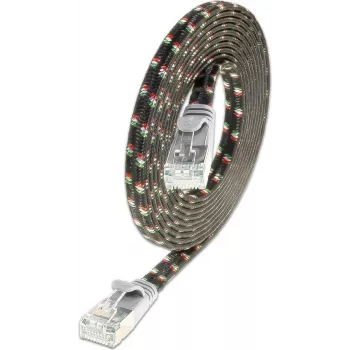 Câble de raccordement Wirewin Triotronik Cat6 U/FTP, 3 m, RJ45, gris PKW-TOUGH-STP-K6 3.0