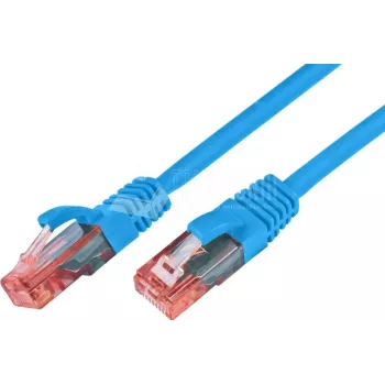 Câble réseau Wirewin PKW-UTP-KAT6 1.0 BL Cat6 U/UTP, 1 m, bleu