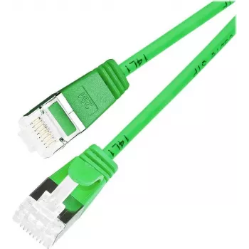 Câble de raccordement Wirewin Cat 6a U/FTP Slim, 1 m, vert PKW-LIGHT-STP-K6A 1.0 GN