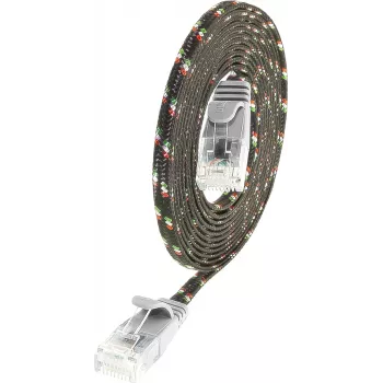 Câble de raccordement Wirewin PKW-TOUGH-K6 5.0 Cat.6 Slim Tough U/UTP, 5 m, gris