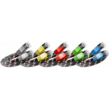 Câble de raccordement Wirewin Cat.6 SLIM-Tough F/FTP, 0,5 m, bleu PKW-TOUGH-STP-K6 0.5 BL