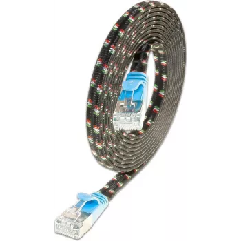 Câble de raccordement Wirewin Cat.6 SLIM-Tough F/FTP, 0,5 m, bleu PKW-TOUGH-STP-K6 0.5 BL