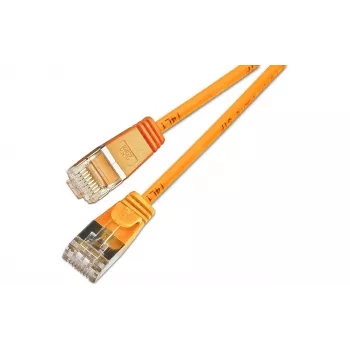 Câble de raccordement Wirewin SLIM UL6 7,5 m Cat.6 Slim-Light U/UTP, orange PKW-LIGHT-K6 7.5 OR