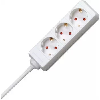 Multiprise HEINRICH KOPP 3 prises avec prises orientées à 45°, câble 5 m H05VV-F 3G1.5mm², 16A, 250V 128690659