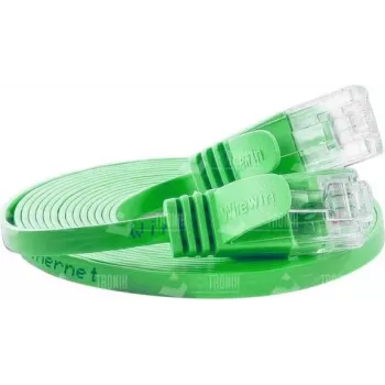 Câble patch Ethernet slim Wirewin Cat.6 U/UTP, 0,15 m, vert PKW-SLIM-KAT6 0.15 GN