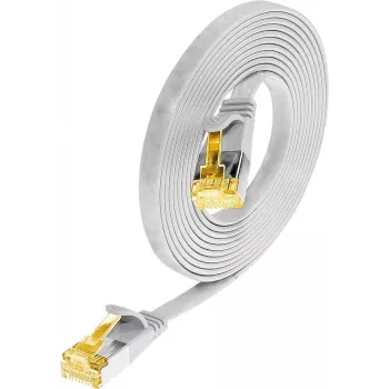 Câble de raccordement Ethernet Slim Cat6a U/FTP Wirewin, RJ-45, 3 m, blanc PKW-STP-SLIM-K6A 3.0 WS