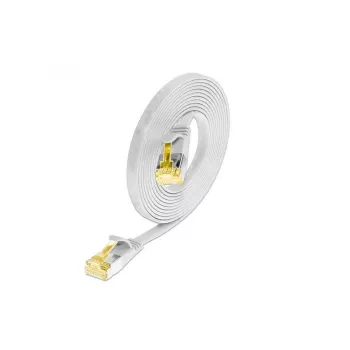 Câble de raccordement Ethernet Slim Cat6a U/FTP Wirewin, RJ-45, 3 m, blanc PKW-STP-SLIM-K6A 3.0 WS