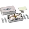Prise réseau blindée Wirewin CB KAT6 STP, 2x RJ45, montage en saillie, gris