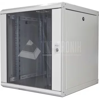 Armoire réseau murale 16U Wirewin WCAB 600X600X16U, 600x600 mm, panneaux latéraux amovibles, noire