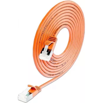 Câble patch SLIM KAT6A 10 Gigabit Light Wirewin, U/FTP, Ø 3,8 mm, orange, 0,1 m (PKW-LIGHT-STP-K6A 0.1 OR)