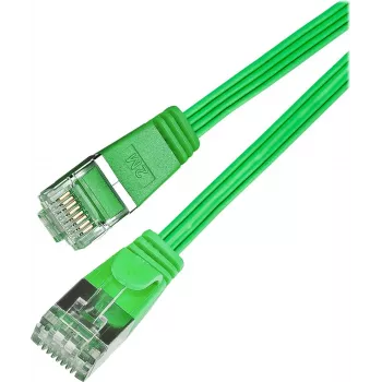 Câble patch SLIM Cat.6 Wirewin SLIM S6 10 GN, STP (PIMF), 10 m, vert PKW-STP-SLIM-KAT6 10.0 GN