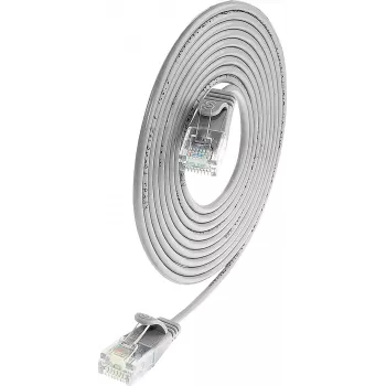 Câble patch Slim-Light Wirewin Cat.6 U/UTP 0,5 m gris (PKW-LIGHT-K6 0.5)