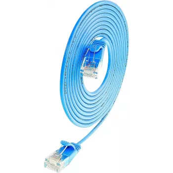 Câble patch Slim-Light Wirewin Cat.6 U/UTP 0,5 m bleu PKW-LIGHT-K6 0.5 BL