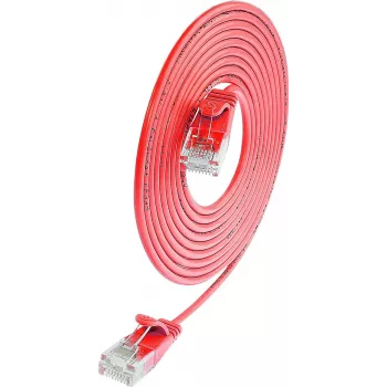 Câble Slim-Light Wirewin SLIM UL6 2 RT Cat.6, U/UTP, 2,0 m, rouge (PKW-LIGHT-K6 2.0 RT)