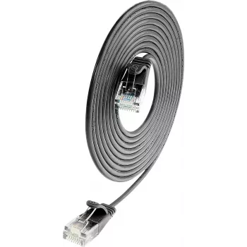 Câble Slim-Light Wirewin SLIM UL6 2 SW Cat.6, U/UTP, 2,0 m, noir (PKW-LIGHT-K6 2.0 SW)