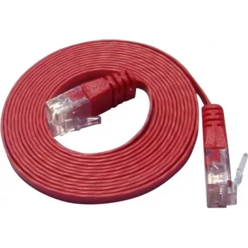 Câble patch SLIM Wirewin Cat.6 U/UTP 7,5 m rouge PKW-SLIM-KAT6 7.5 RT