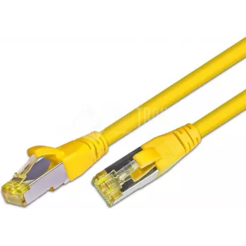 Câble réseau Wirewin PKW-PIMF-KAT6A 25.0 GE Cat6a S/FTP 25 m jaune