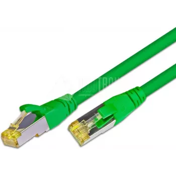 Câble patch RJ45 Wirewin Cat.6a S/FTP, 0,5 m, vert, 10 Gbit/s, 500 MHz, AWG26 PKW-PIMF-KAT6A 0.5 GN