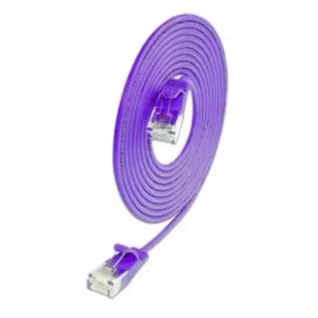 Câble patch Light Wirewin SLIM KAT6A 10 Gigabit, U/UTP, Ø 3,6 mm, violet, 1,5 m SLIM-L-UU-K6A 1.5 VT