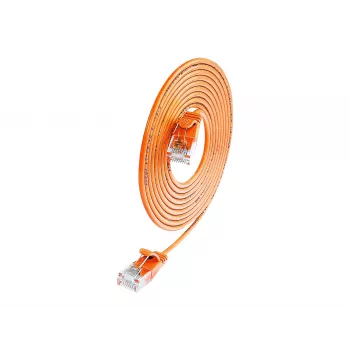 Câble patch Slim-Light Wirewin SLIM UL6 5 OR Cat.6, U/UTP, 5,0 m, orange (PKW-LIGHT-K6 5.0 OR)