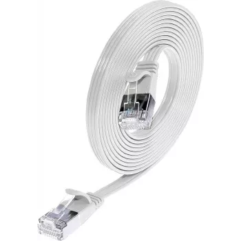 Câble de brassage SLIM Cat.6 Wirewin SLIM S6 25 WS, STP(PIMF), 25 m, blanc (PKW-STP-SLIM-KAT6 25.0 WS)