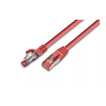 Câble de brassage réseau Cat.6a S/FTP Wirewin, 0,5 m, rouge, AWG26, 10Gbps PKW-PIMF-KAT6A 0.5 RT