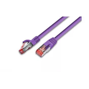 Câble réseau Wirewin PKW-PIMF-KAT6A 0.5 VI 0,25 m Cat6a S/FTP (S-STP) violet