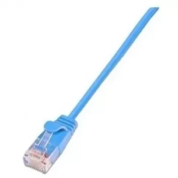 Câble de brassage blindé Cat6 Wirewin Triotronik PKW-LIGHT-STP-K6 5.0 BL RJ-45 mâle vers mâle, 5 m, bleu