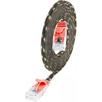 Câble de brassage SLIM-Tough Cat.6 U/UTP Wirewin, 0,5 m, rouge PKW-TOUGH-K6 0.5 RT