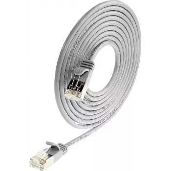 Câble de brassage blindé Cat6 Wirewin Triotronik PKW-LIGHT-STP-K6 1.5, RJ-45 mâle vers mâle, 1,5 m, noir