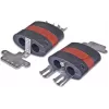Kit de joint d'entrée de câble à froid en silicone Optotec pour 2 câbles (12-20 mm), ovale FTTx (FOCUS-ODCKIT-CCSO-2X20)