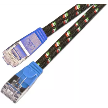 Câble Slim Tough Cat.6 Wirewin SLIM ST6 10 BL, F/FTP, 10 m, bleu PKW-TOUGH-STP-K6 10.0 BL