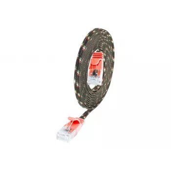 Câble patch Slim Tough Cat.6 Wirewin PKW-TOUGH-K6 10.0 RT, U/UTP, 10 m, rouge